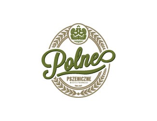 Projekt logo dla firmy Polne Pszeniczne | Projektowanie logo