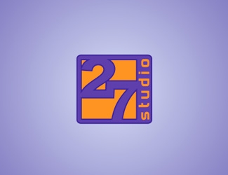 Projekt graficzny logo dla firmy online Studio 27