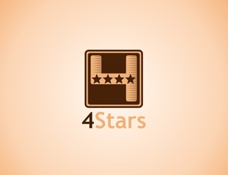 Projekt logo dla firmy 4 Stars | Projektowanie logo