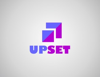 Projekt logo dla firmy UPSET | Projektowanie logo