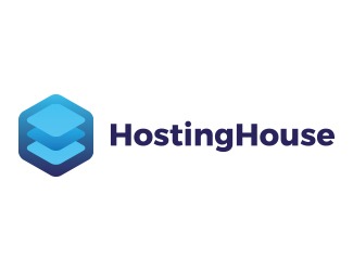 Projekt graficzny logo dla firmy online hostinghouse