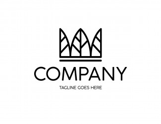 Projekt graficzny logo dla firmy online Korona 