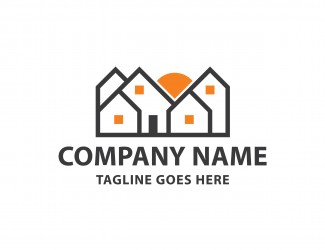 Projekt graficzny logo dla firmy online Domy