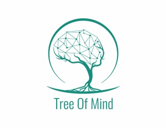 Projekt graficzny logo dla firmy online tree of mind