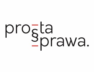 Projekt graficzny logo dla firmy online Prost Sprawa