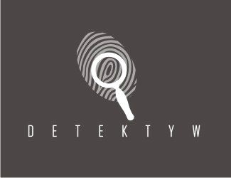 Projekt graficzny logo dla firmy online DETEKTYW