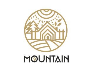 Projekt graficzny logo dla firmy online Mountein 9