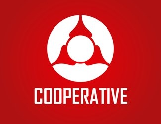 Projekt graficzny logo dla firmy online COOPERATIVE
