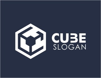 Projekt logo dla firmy CUBE | Projektowanie logo
