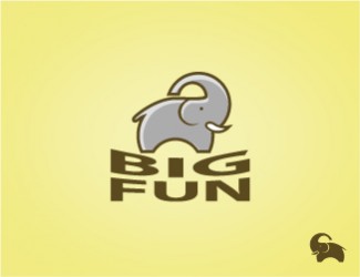 Projekt logo dla firmy big fun | Projektowanie logo