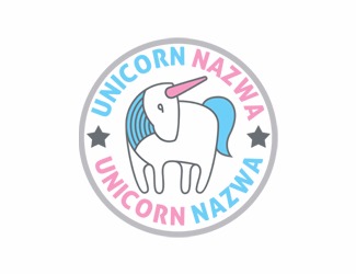 Projekt graficzny logo dla firmy online UNICORN - JEDNOROŻEC