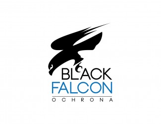 Projekt logo dla firmy black falcon | Projektowanie logo