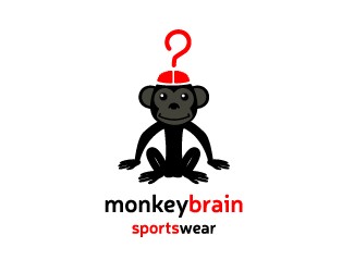 Projekt graficzny logo dla firmy online MonkeyBrain