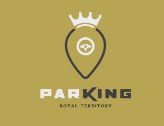 Projekt graficzny logo dla firmy online parKing