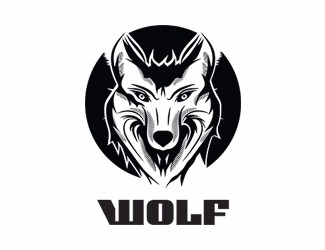 Projekt graficzny logo dla firmy online wolf