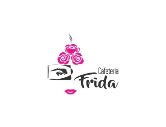 Projekt graficzny logo dla firmy online Cafeteria Frida
