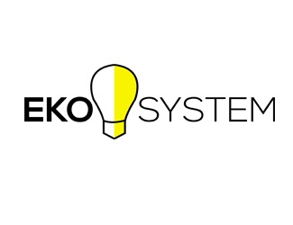 Projekt graficzny logo dla firmy online EKOSYSTEM