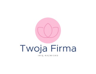 Projekt graficzny logo dla firmy online Kwiat lotosu
