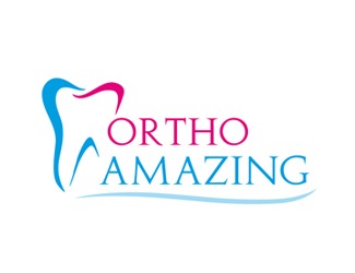 Projekt graficzny logo dla firmy online OrthoAmazing