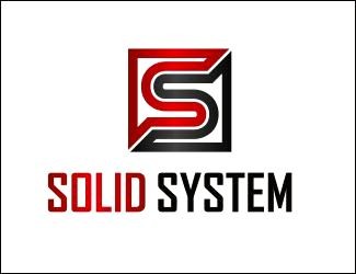 Projekt graficzny logo dla firmy online SOLID SYSTEM