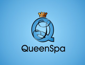 Projektowanie logo dla firmy, konkurs graficzny Queen Spa