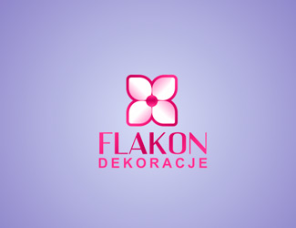 Projekt graficzny logo dla firmy online Flakon