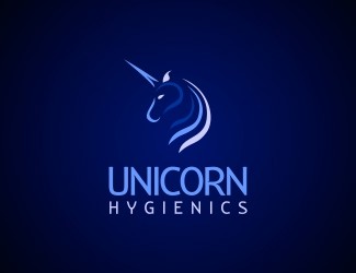 Projekt graficzny logo dla firmy online UNICORN