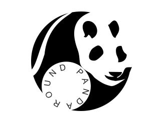 Projekt graficzny logo dla firmy online Round Panda