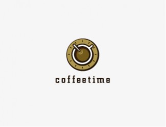 Projekt graficzny logo dla firmy online coffeetime