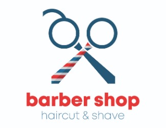 Logo Barber Shop - projektowanie logo - konkurs graficzny