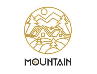 Projekt graficzny logo dla firmy online Mountain10