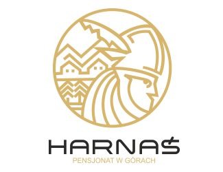 Projekt graficzny logo dla firmy online Harnaś