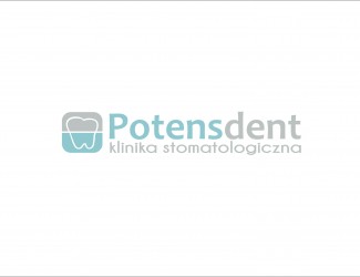 Projekt graficzny logo dla firmy online PotensDent