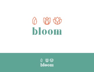 Projektowanie logo dla firmy, konkurs graficzny bloom