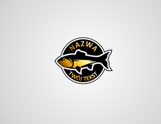 Projekt graficzny logo dla firmy online Ryba