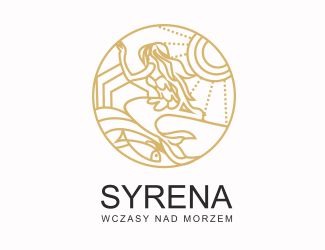 Projekt graficzny logo dla firmy online Syrenka