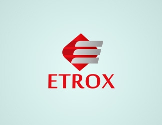Projekt logo dla firmy ETROX | Projektowanie logo