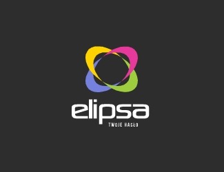 Projekt graficzny logo dla firmy online elipsa