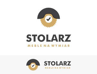 Projekt logo dla firmy Stolarz | Projektowanie logo