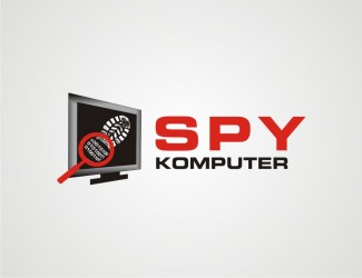 Projekt graficzny logo dla firmy online Szpieg komputerowy