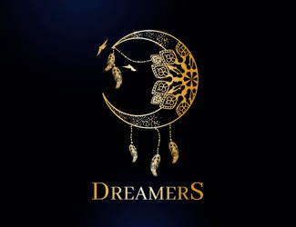 Projekt graficzny logo dla firmy online dreamers