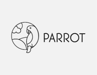 Logo papuga - projektowanie logo - konkurs graficzny