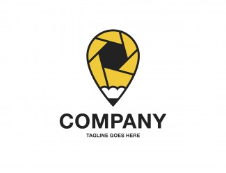 Projektowanie logo dla firm online Fotograficzny ołówek
