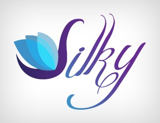 Projekt graficzny logo dla firmy online silky