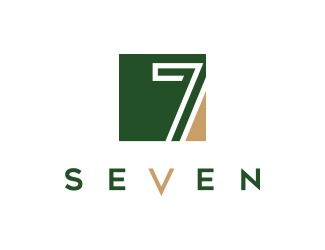 Projekt graficzny logo dla firmy online Seven