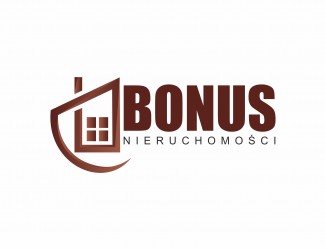Projekt logo dla firmy Bonus Nieruchomości | Projektowanie logo