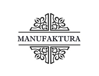 Projekt logo dla firmy MANUFAKTURA1 | Projektowanie logo