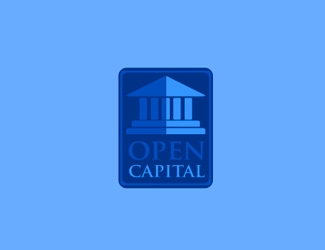Projekt graficzny logo dla firmy online Open Capital