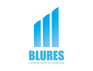 Projekt graficzny logo dla firmy online Blures