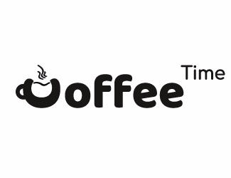 Projekt logo dla firmy Coffee time | Projektowanie logo